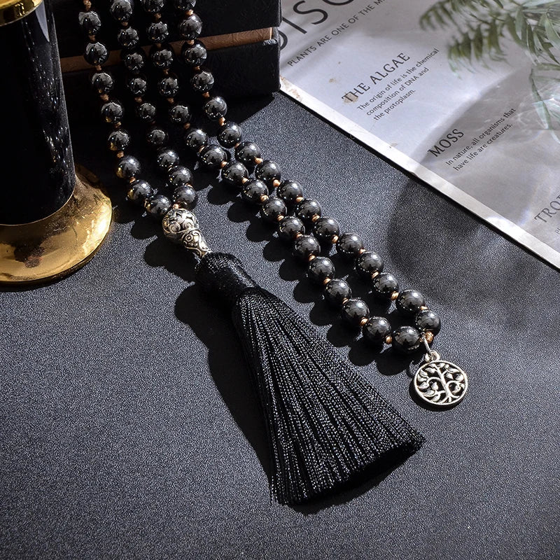 Handmade  black Islamic Tasbih